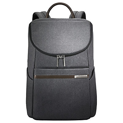 Briggs & Riley Kinzie Small Frame Wide-Mouth Backpack, Grey
